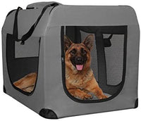 Paws & Pals OxGord Dog Crate Soft Sided Pet Carrier | Foldable Portable Soft Pet Crate Training Kennel | Great for Indoor or Outdoor