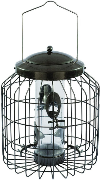 Gardman BA01820 Heavy Duty Squirrel Proof Seed Bird Feeder, 9.45" Wide x 15.75" High