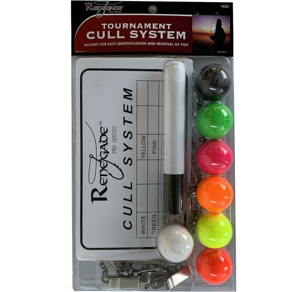 Renegade Pro Series Fishing Tournament Cull System