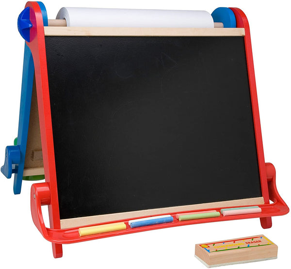Tabletop Easel for Kids - Art Easel for Toddler - Kids Easel Chalkboard  White Board for Kids - Dry Erase Easel for Kids - Portable Desktop Easel  and