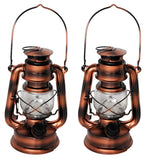 Shop4Omni LED Lantern Emergency Hanging Light Lamp w Dimmer - 12 inch - Silver
