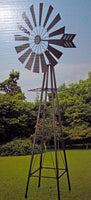 MS Imports 92 Inch Windmill Tower Fan - Rust Bronze Finish