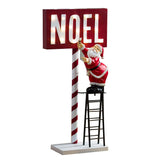 Shop4Omni Santa Lighted Holiday Marquee Sign with Timer