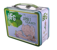 Metal Kids School Lunch Box with Handle Tin Storage Food Container The BFG Giant