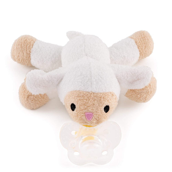 Babalou Hush Plush Cute Baby Pacifier Clip
