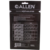 Allen Company Swipe MQR Handgun Holster, OWB Gun Holster with Magnetic Lock - Black