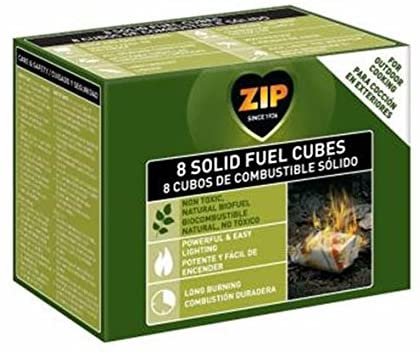 Zip 8 Solid Fuel Cubes