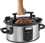 Crockpot SCCPVS600ECP, 6 Quart, Silver