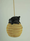World Of Wonders Oh Honey Black Bear On Beehive Hanging Bird Feeder