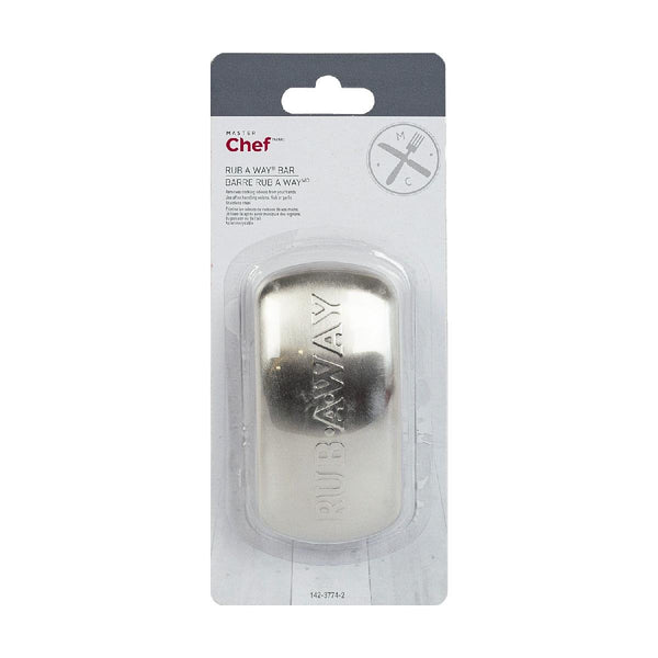 Master Chef Rub-A-Way Bar Stainless Steel Odor Absorber
