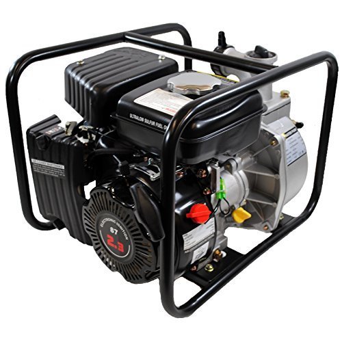 Broken Shop4Omni 4-Stroke 123 GPM 2.3 HP Gas Powered Portable Water Pump