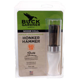 Buck Gardner Honker Hammer Acrylic/Polycarbonate Goose Call - White Pearl/Smoke