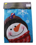 Frosty Snowman Christmas Flag Motion Activated XMAS Music + Lights